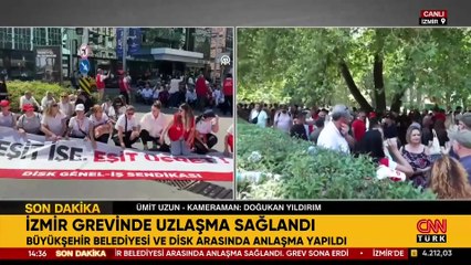 İzmir'deki grev sona erdi! Anlaşma sağlandı