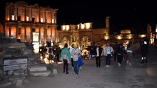 Efes Antik Kenti'nde gece müzeciliği sezonu başlıyor