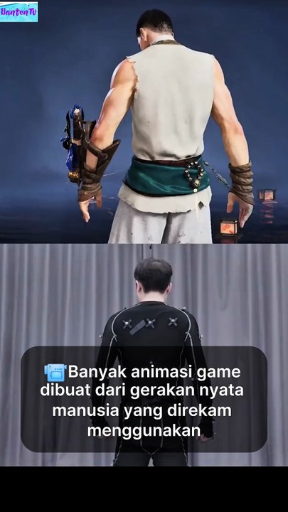 🎬Animasi Game Itu Aslinya Gerakan Manusia! 😱