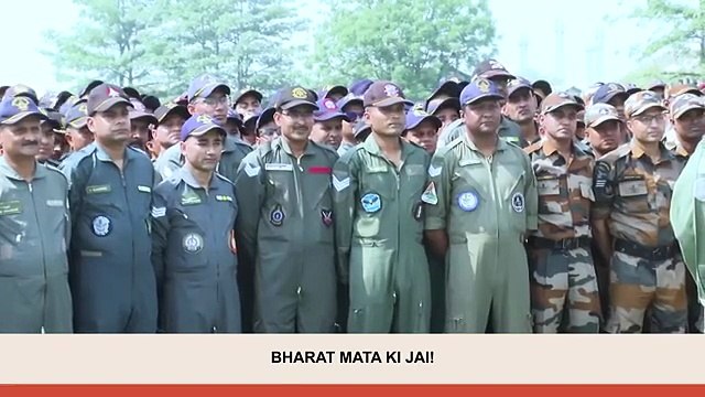 PM Modi's interaction with air warriors and soldiers at Adampur Air Base | English Subtitles
