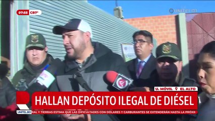 Intervienen depósito ilegal de combustible