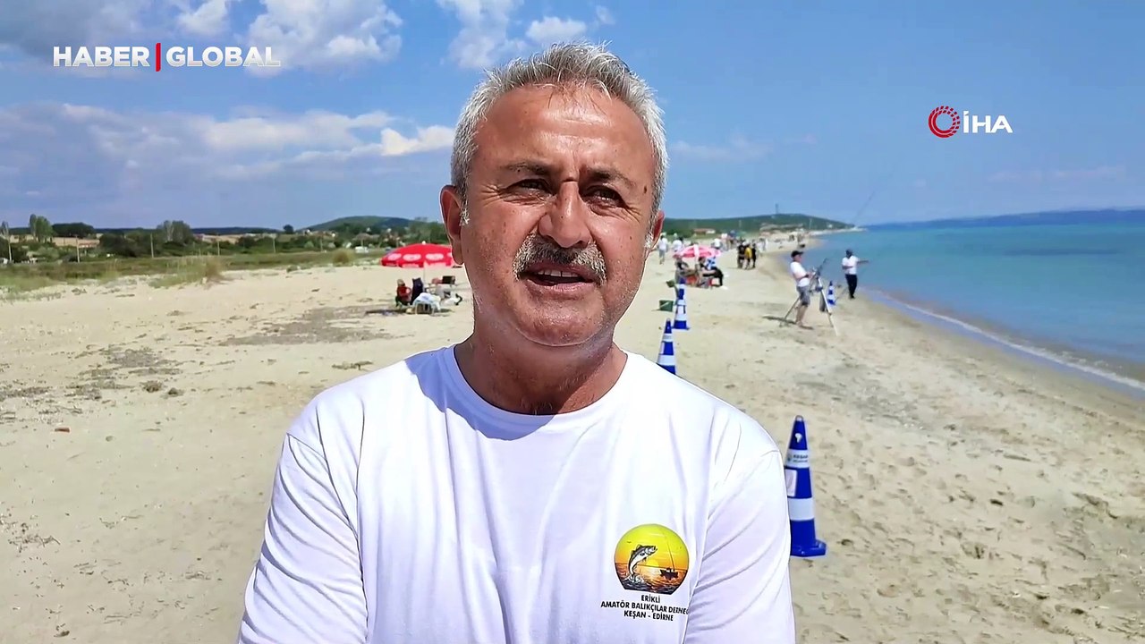 Saros Körfezi'nde olta ile balık avı yarışması