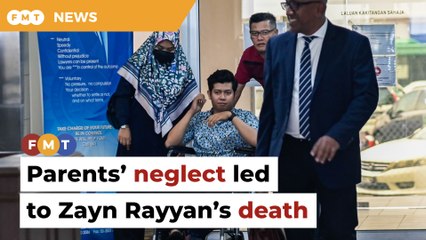 Parents’ neglect led to Zayn Rayyan’s injuries, death, says prosecution