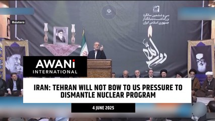 Iran: Tehran will not bow to us pressure to dismantle nuclear program