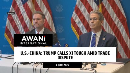 U.S.-China: Trump Calls Xi tough amid trade dispute