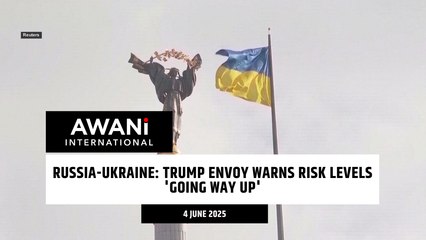 Russia-Ukraine: Trump envoy warns risk levels 'going way up'