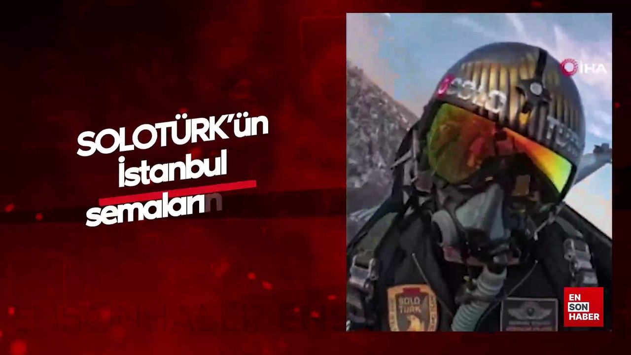 SOLOTÜRK'ün İstanbul semalarında yaptığı gösteri