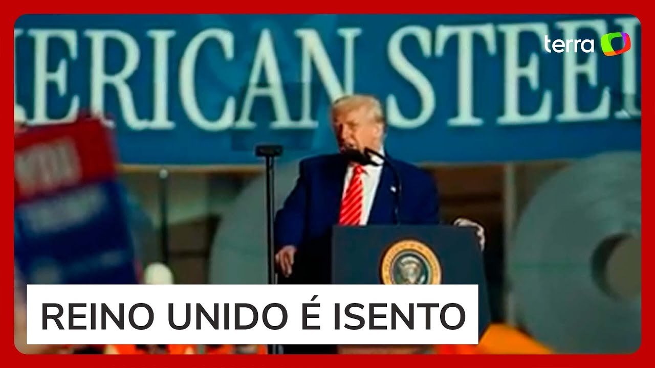 Decreto de Trump que dobra tarifas sobre alumínio e aço entra em vigor
