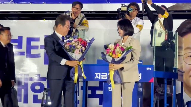 Lee llama a la unidad tras imponerse en las presidenciales de Corea del Sur