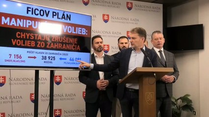 TK hnutia Slovensko - reakcia na A.Danka a rušenie voľby zo zahraničia