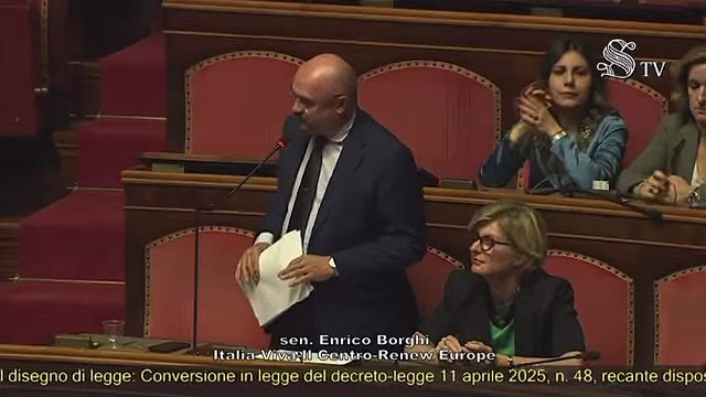 Enrico Borghi - Intervento in Senato (04.06.25)