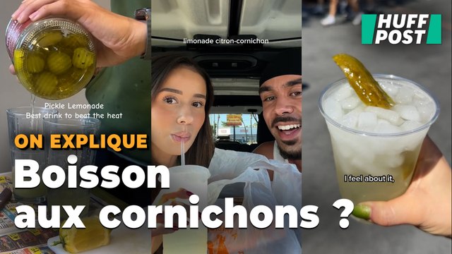 Jus de cornichon et limonade, voici la nouvelle boisson préférée des Américains