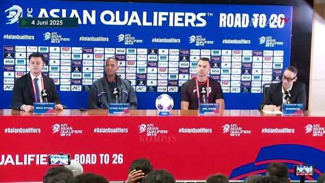 [FULL] Pernyataan Patrick Kluivert dan Emil Audero Jelang Timnas Indonesia Vs China di GBK