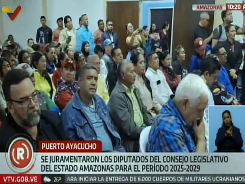 Bajo la consigna menos escritorio, más territorio fueron juramentados legisladores de Amazonas