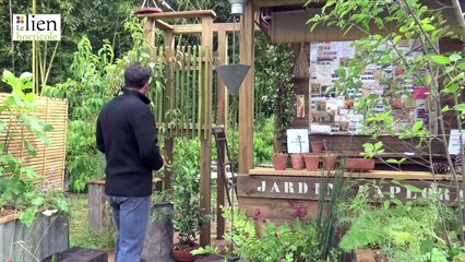 « Le jardin explorateur», conçu et créé par Quentin Wallon, jardinier paysagiste.