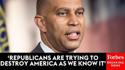 'Republicans Are Making Life Worse For You': Hakeem Jeffries Trashes GOP