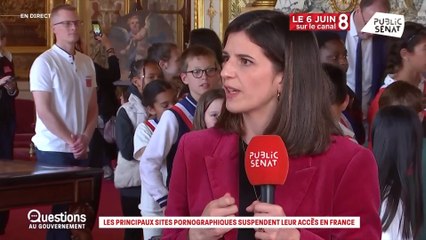 La ministre Clara Chappaz réagit devant les sites pornos qui ont annoncé bloquer leur plateforme