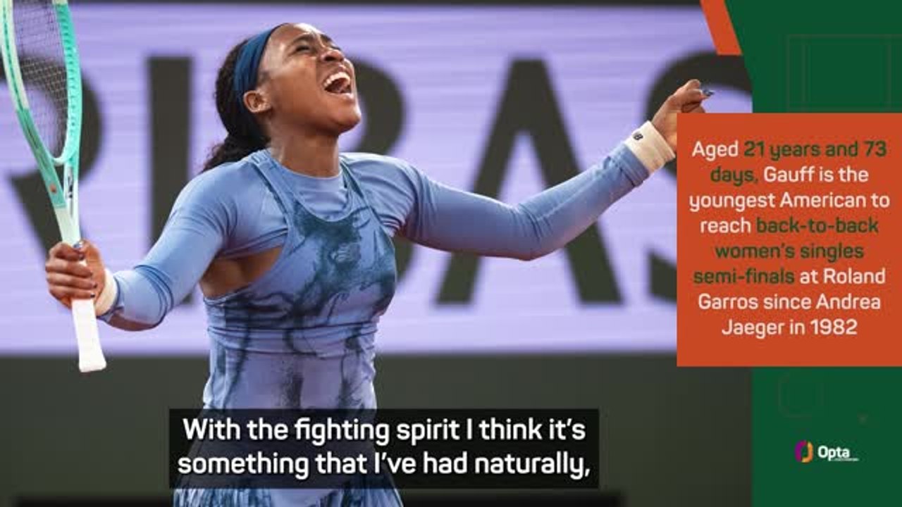 Gauff's 'fighting spirit' too much for Keys at Roland Garros