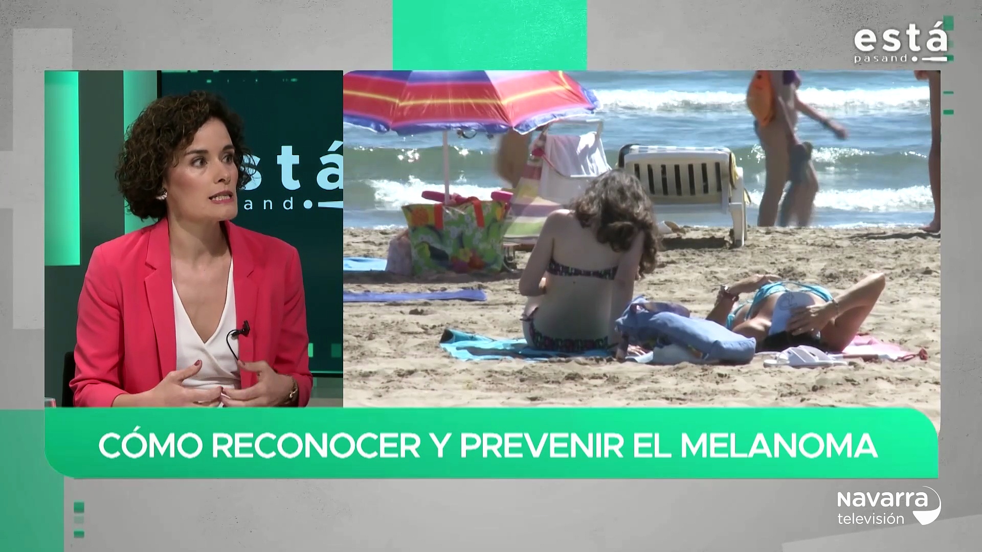 Campaña Euromelanoma con la dermatóloga Irene Palacios
