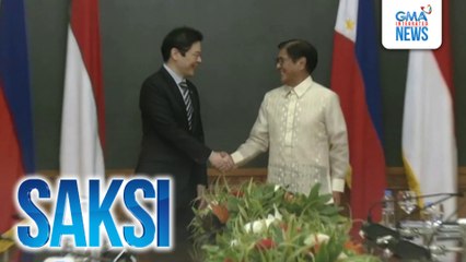 Pagkakaibigan at ugnayang pang-ekonomiya, kabilang sa tinalakay sa unang pagbisita ni Singaporean Prime Minister Lawrence Wong sa Pilipinas | Saksi
