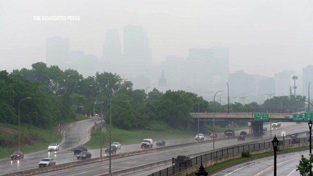 Smoke from Canadian wildfires triggers air quality alerts in Minnesota