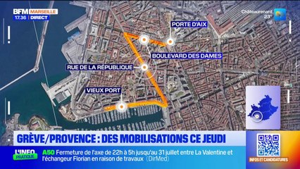 Grève/Provence : des mobilisations ce jeudi