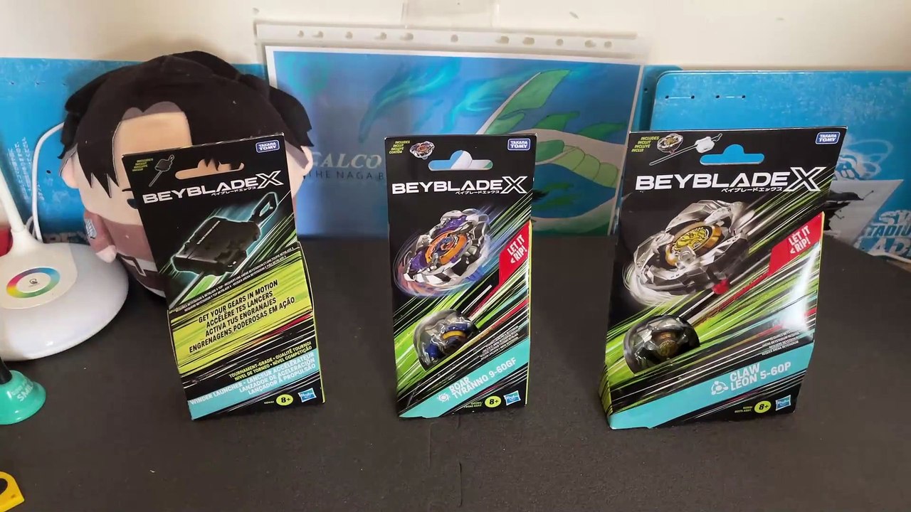 Claw Leon and Roar Tyranno unboxing! | Beyblade X | Beyblade Zenin!