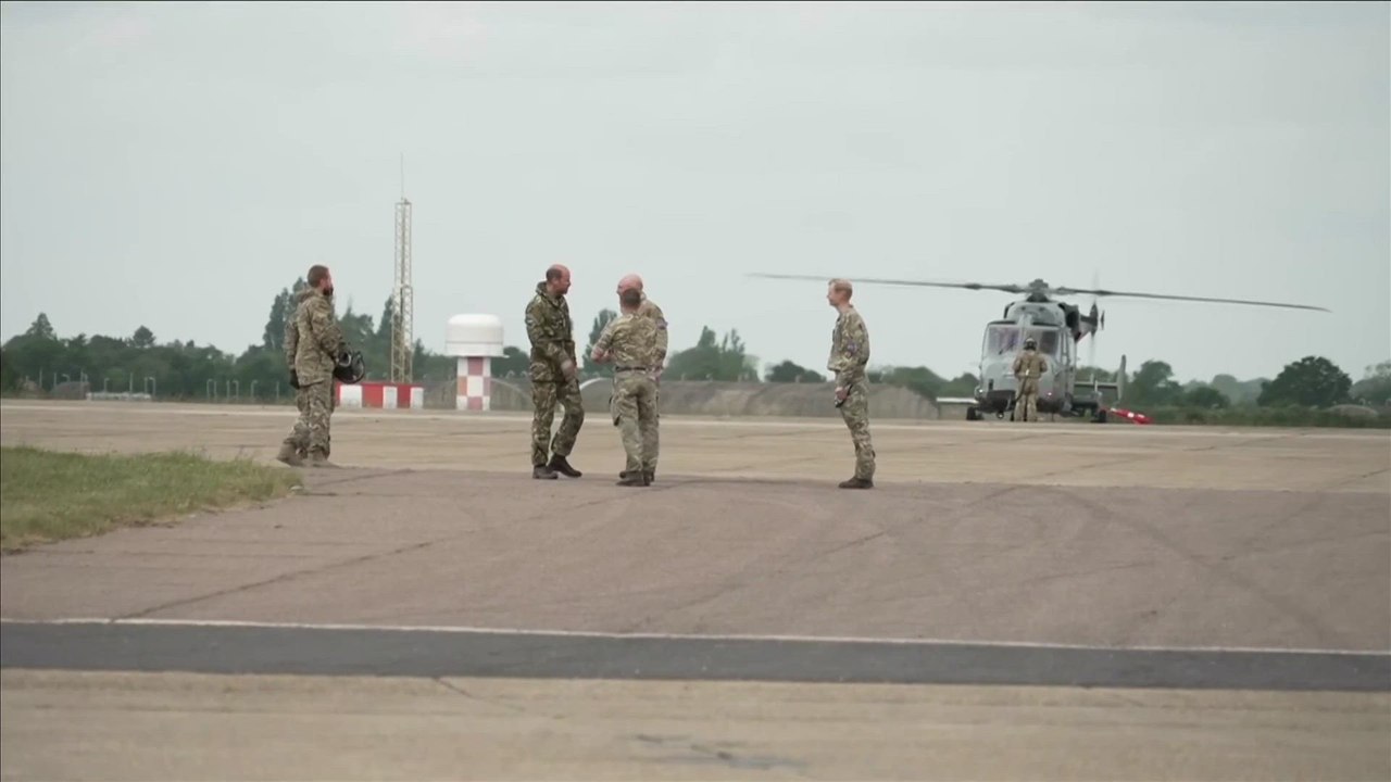 Prince William makes first visit to Army Air Corps as colonel-in-chief