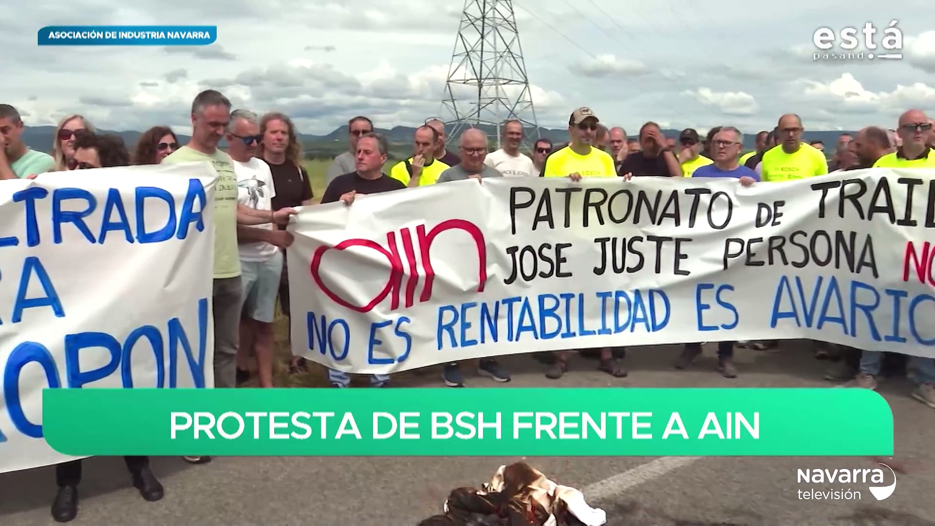 Está Pasando 04/06/2025 Protesta de BSH en AIN, Yala Nafarroa candidata al chupinazo, muestra cine y mujer, cómo prevenir el melanoma