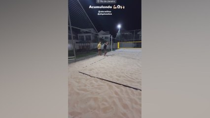 El entrenamiento de Militao en Río de Janeiro