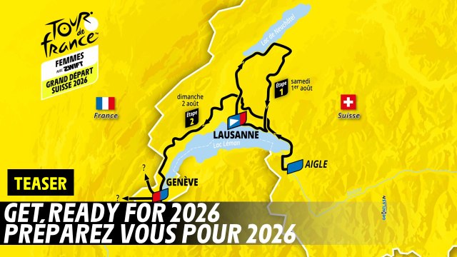 Teaser : Grand Départ Suisse Tour de France Femmes avec Zwift 2026