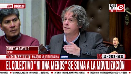 Christian Castillo: "La comisión para investigar Libra está bloqueada"