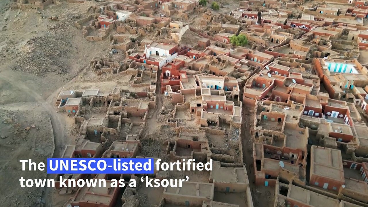 Encroaching desert and climate change threaten medieval Mauritanian city