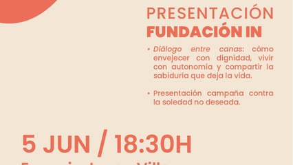 Virtu Tomás y Virtu Cañizares de la Fundación IN