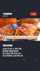 KILO DE POLLO ALCANZA LOS BS. 28