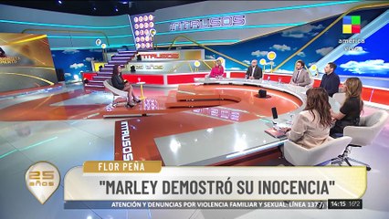 Florencia Peña enfrentó el revuelo que generó el polémico chiste con Marley