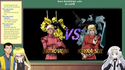 Char's Counter Attack (PS1/RetroArch) [Elle stream] Arcade mode Hyaku Shiki run