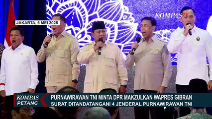 Terbaru! Purnawirawan TNI Surati DPR Usul Pemakzulan Gibran di Tengah Polemik Ijazah Jokowi