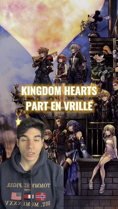 Kingdom Hearts part en ville…