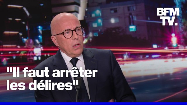 Violences, Mohamed Amra, attentat raciste… l'interview en intégralité d'Éric Ciotti