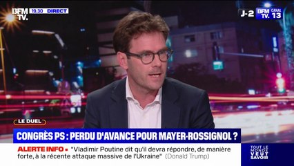 Débats au PS: "Même le Premier secrétaire les esquive", déclare Nicolas Mayer-Rossignol à propos d'Olivier Faure