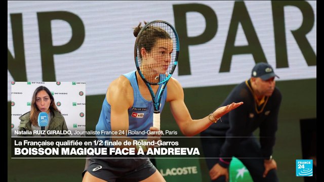 Tennis : Le rêve de Loïs Boisson continue à Roland Garros