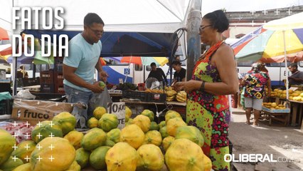 Frutas de safra do verão amazônico já apresentam queda de preço no Ver-o-Peso