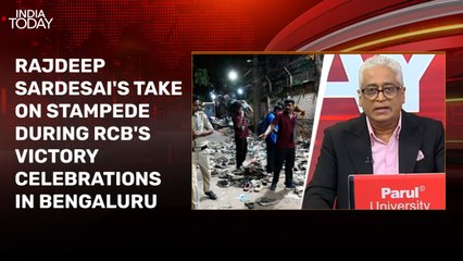 Bengaluru stampede deaths will shadow RCB's great IPL triumph: Rajdeep Sardesai's take