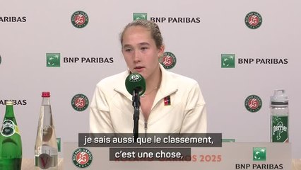 Roland-Garros - Andreeva : "Boisson peut aller au bout"