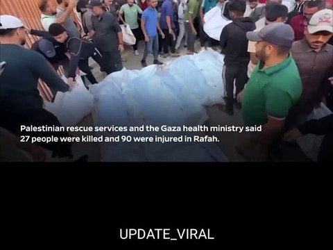 Israeli Troops Fire at Palestinians Near Aid Distribution Point