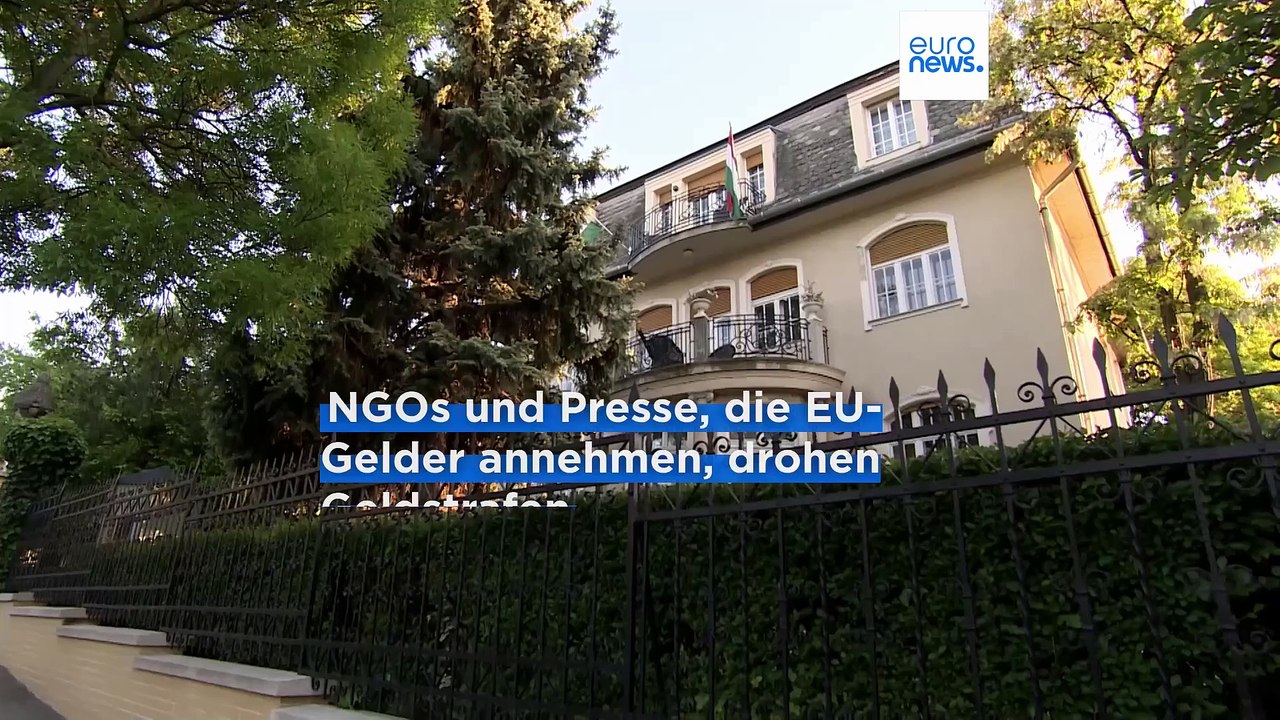 Ungarn: Parlament wird im Herbst über 'Transparenz'-Gesetz abstimmen