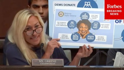 Marjorie Taylor Greene Takes Aim At Stacey Abrams At Hearing Targeting NGOs
