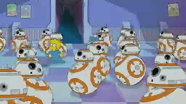 Maggie Simpson dans « Le Réveil de la Force après la sieste »