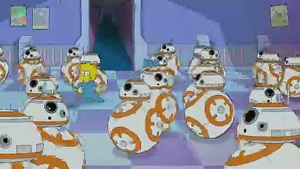 Maggie Simpson dans « Le Réveil de la Force après la sieste »